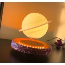 Floating Saturn Night Light